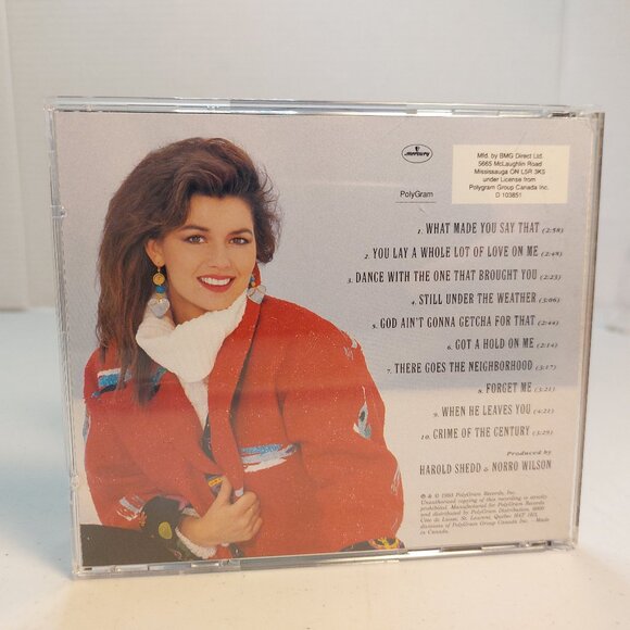 Shania Twain ~ Self Titled (Music CD, 1993) - Picture 3 of 3